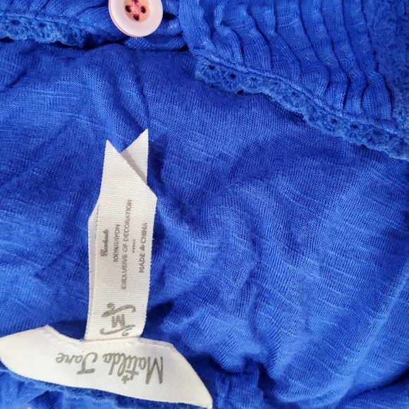 MATILDA JANE MEDIUM Into the Blue Sleeveless Tiered Dress - Picture 5 of 5